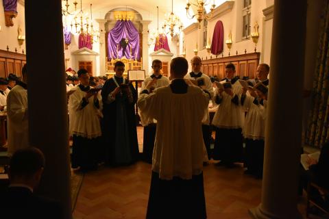 La Schola chante un Répons