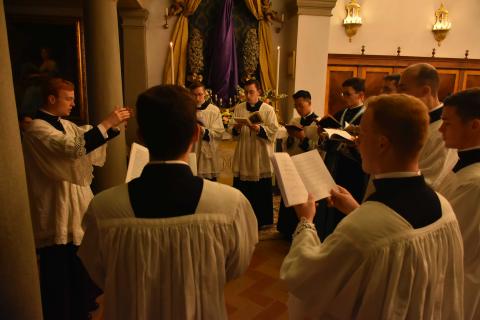 La Schola chante un Répons
