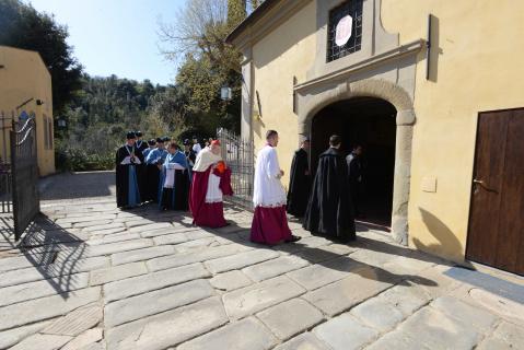 Procession vers la Chapelle