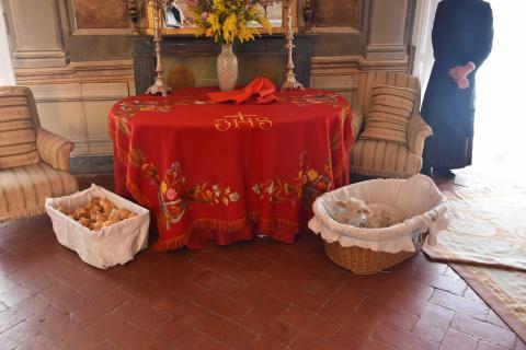 Le pain et l&rsquo;agneau qui doivent être bénis