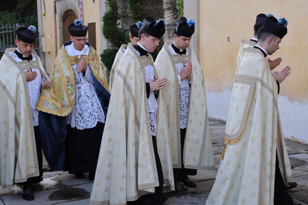 Procession de sortie