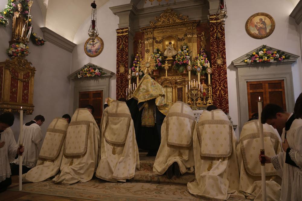 Bénédiction du Saint-Sacrement