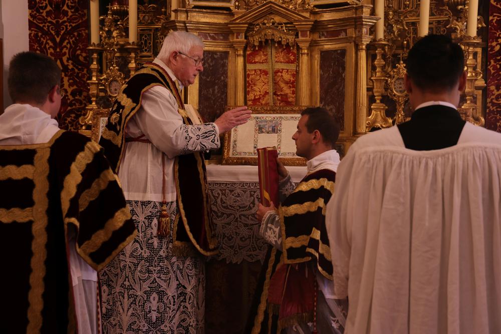 Bénédiction du diacre