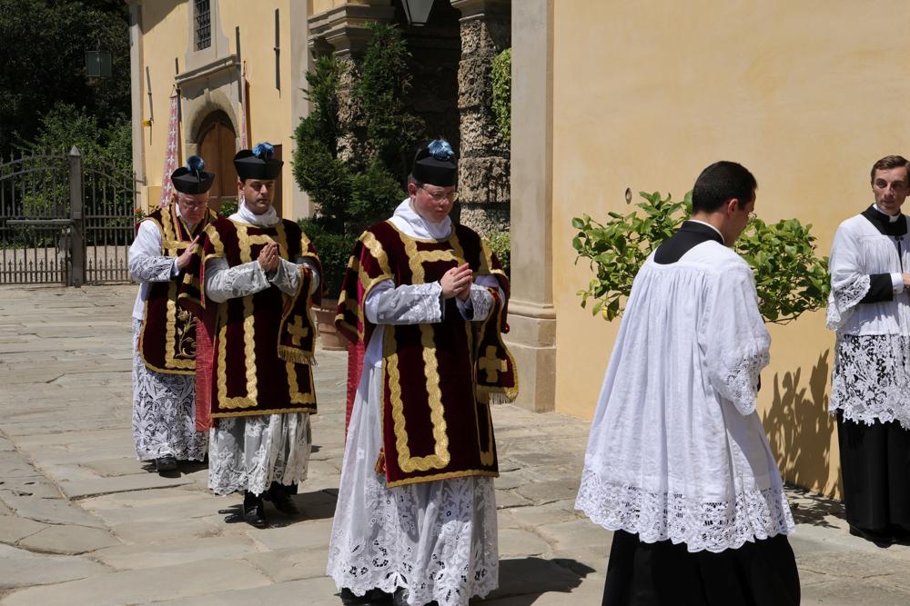 Procession de sortie