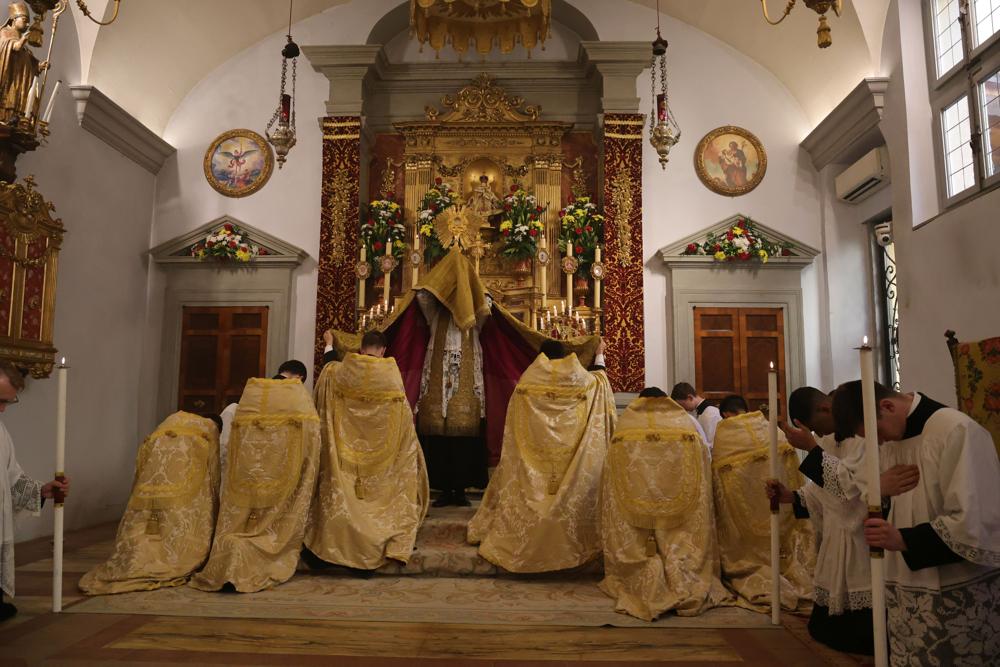 Bénédiction du Saint-Sacrement
