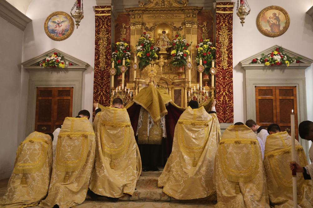 Bénédiction du Saint-Sacrement