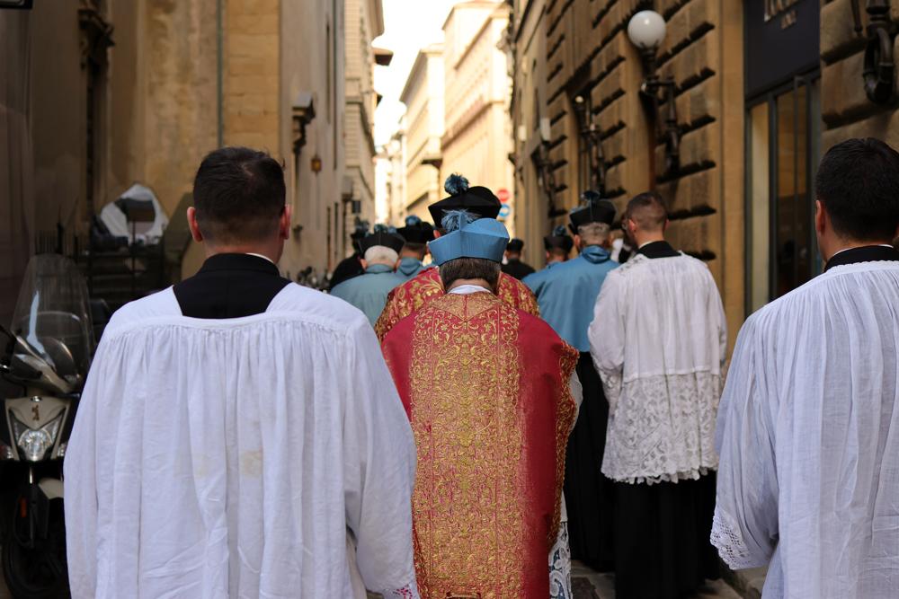 Procession de sortie