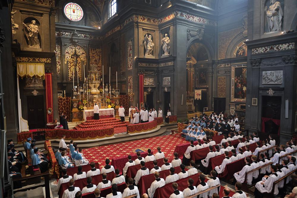 Déshabillement du Pontife