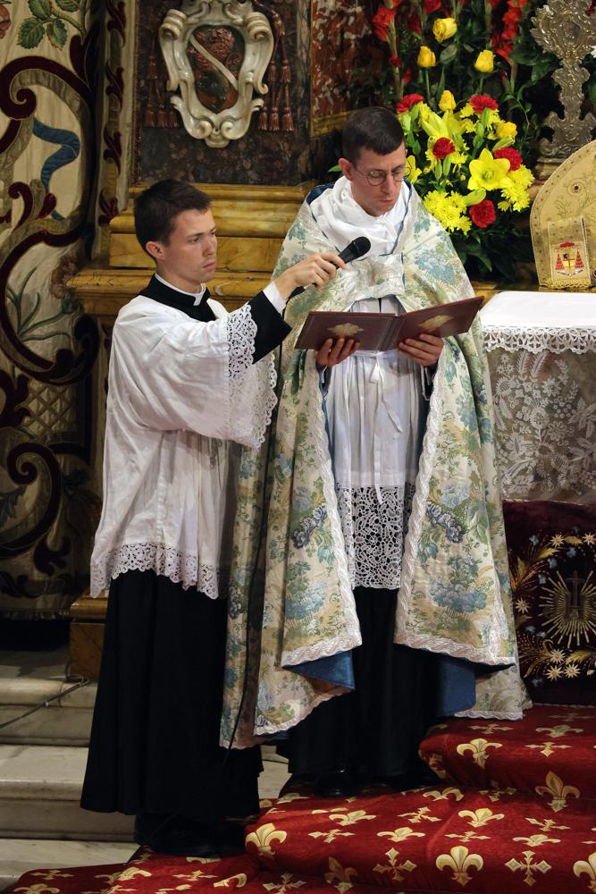 L&rsquo;Archidiacre annonce les Ordinations