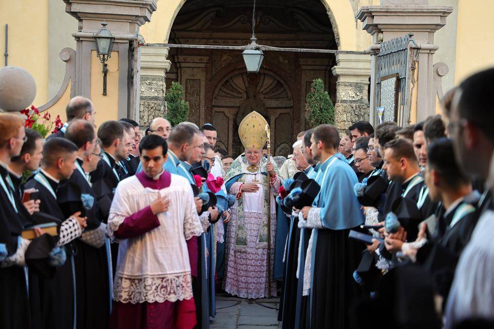Procession de sortie