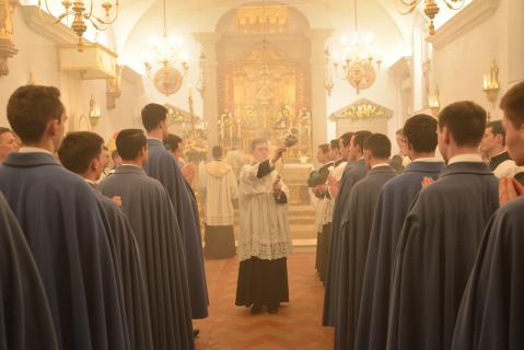 Encensement des séminaristes de première année
